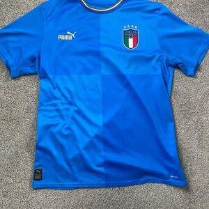 Puma Azure Italia Football Shirt